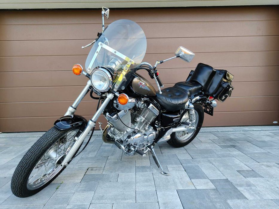 Motocykl Yamaha XV535 Virago z 2000 roku z Austrii