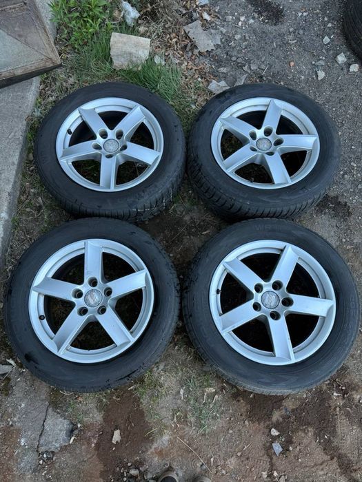 Диски R16 5x112 Seat Шини 205/60/R16 Nokian