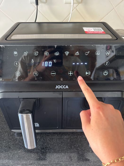 Air Fryer JOCCA Dual Digital 8L – Como Nova