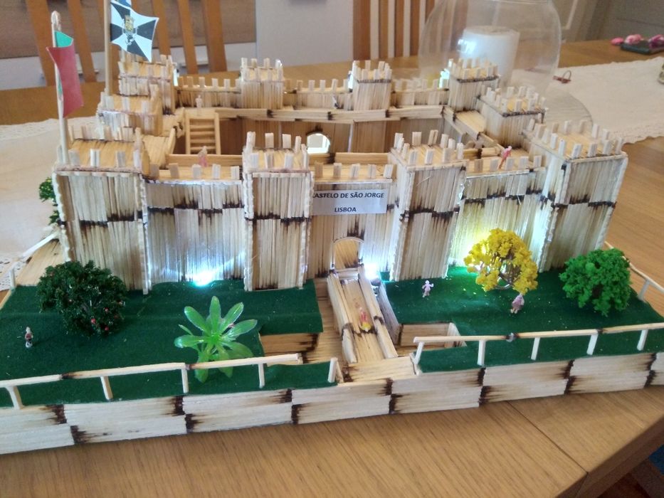 Estádio Sporting em fósforos