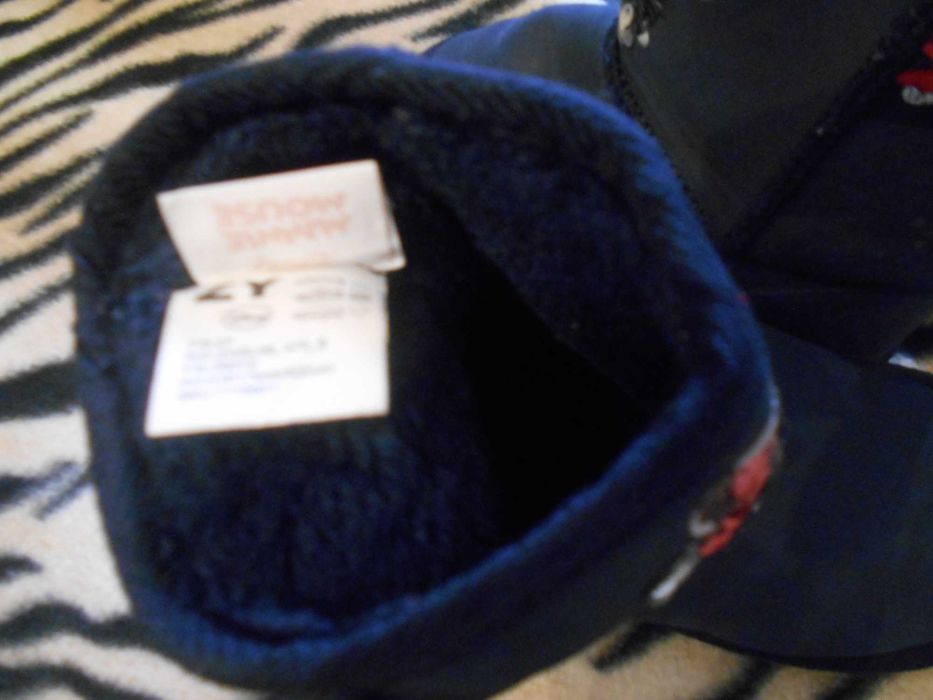 Botas quentinhas Menina 27 azul escuro MINNIE