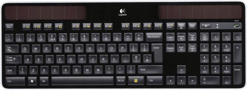 Klawiatura nożycowa Logitech K750 Solar QWERTY