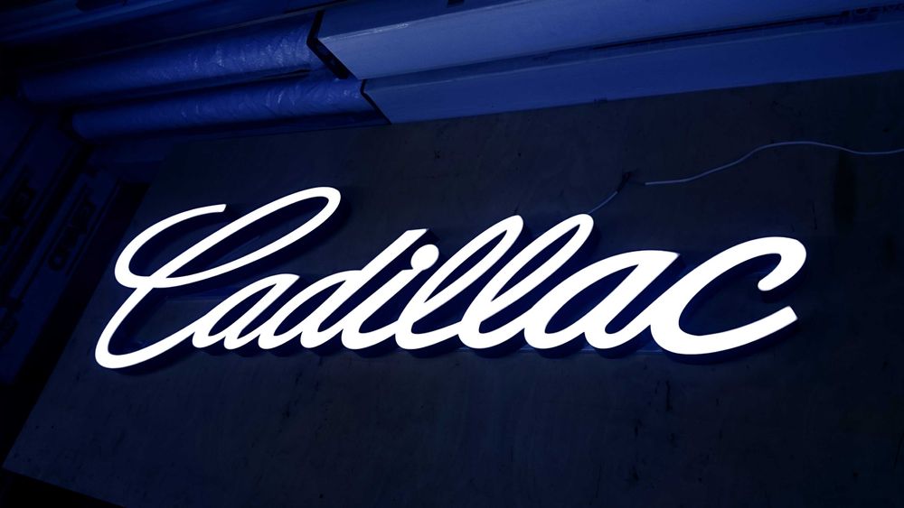 LED Neon Cadillac, Podświetlany Napis, Reklama 3D, Ledon, PRODUCENT