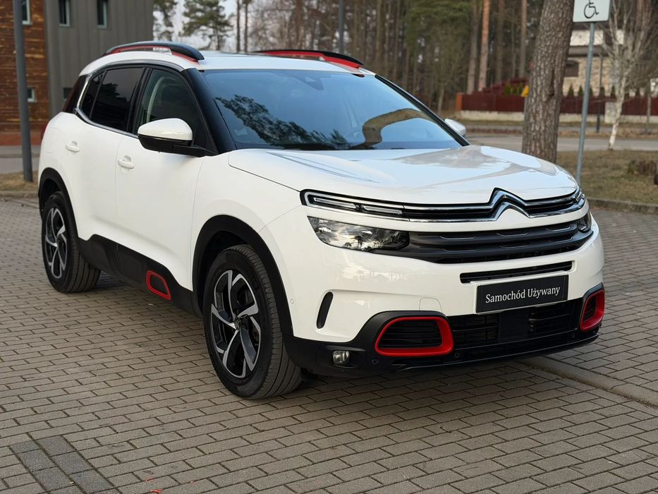 Citroën C5 Aircross 180KM • Automat • Panorama • ACC • Hak • Bezwypadkowy • Serwisowany