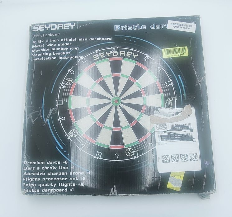 Tarcza do darta+6 rzutek Seydrey