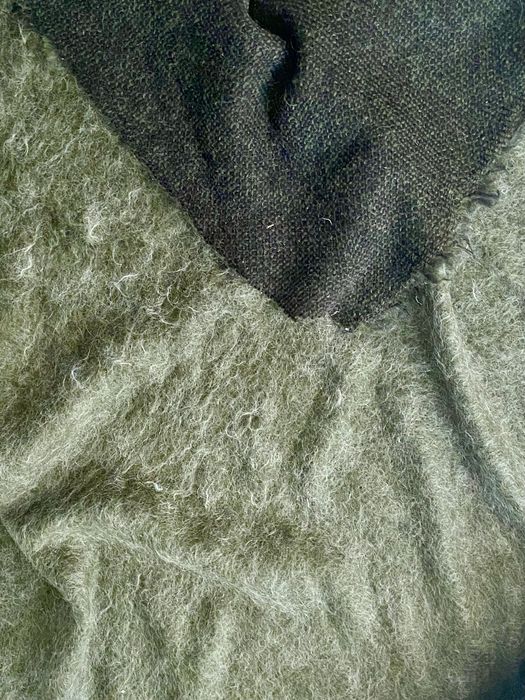 Wełna materiał PREMIUM - kolor Zieleń 5,60 m