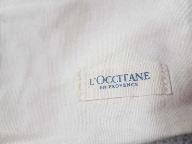 Loccitane kosmetyczka lniana