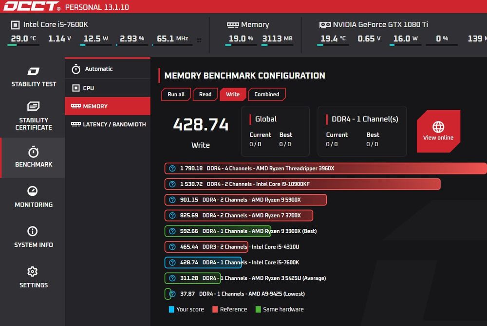 Ігровий комплект Gigabyte GA-B250M-D3H s1151 intel core I5 7600k 16 gb