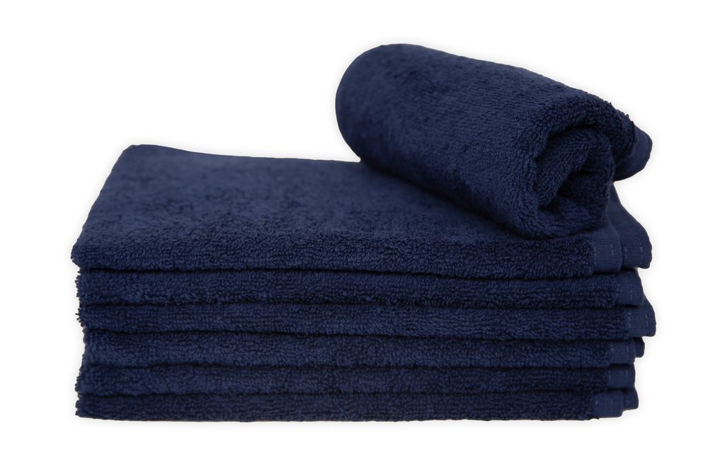PROMOCJA -10% Ręcznik granatowy BLUE NAVY 30x50 500G TURCJA FROTTE FV