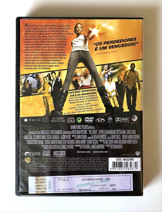 Conjunto 4 DVDs / Como novos