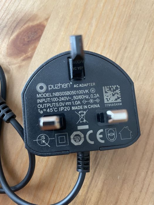 Puzhen Adapter sieciowy kabel wtyczka angielska UK