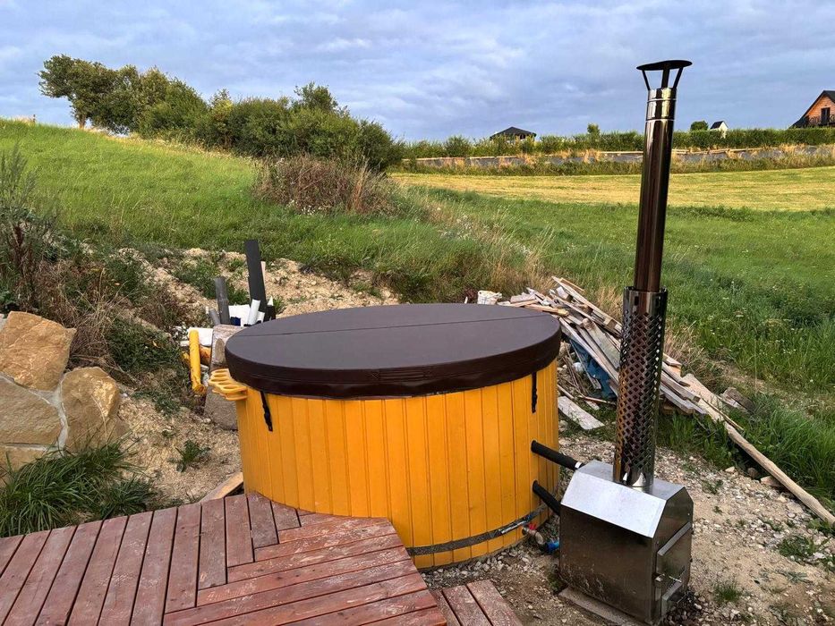 Używana BALIA OGRODOWA 225CM (jacuzzi, gorąca beczka, ruska bania)