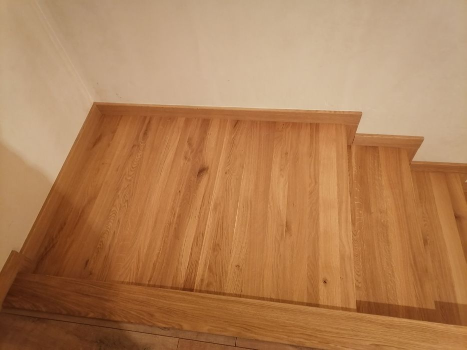 Schody dębowe trepy podstopnie jesion