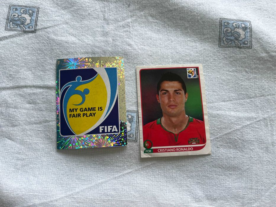 Cromos autocolantes mundial futebol masculino 2010 Panini - como novos