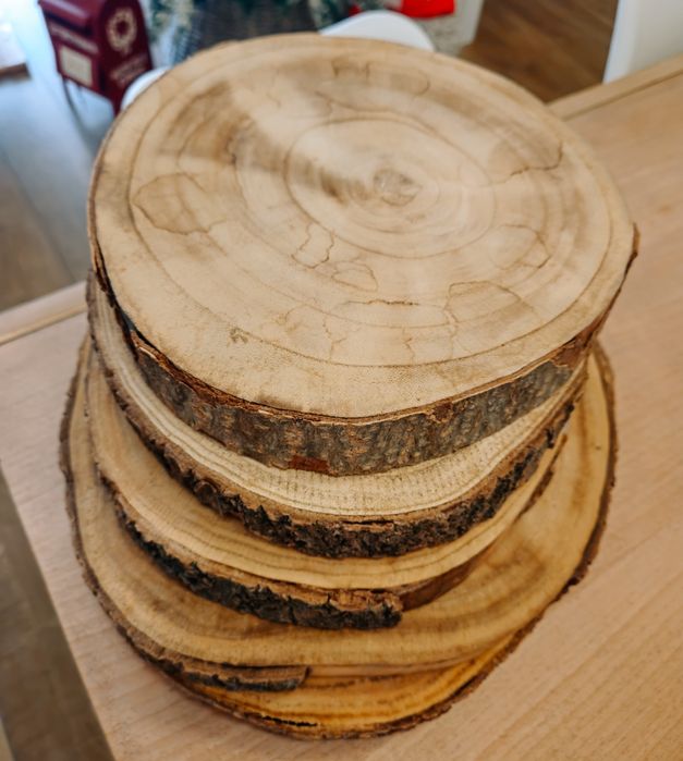 Bases de Madeira decorativas