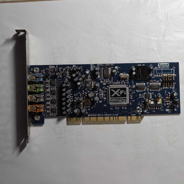 PROMO Karta Dźwiękowa Creative Sound Blaster X-Fi PCI