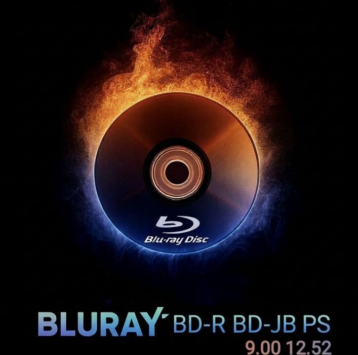 Диск Bluray BD-R Playstation 4 PS4 9.0/12.52 ‼️Slim/Fat/Pro‼️[GoldHEN]