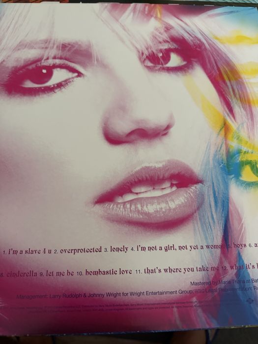 Britney Spears - Britney - 1 Tloczenie - Zolty LP