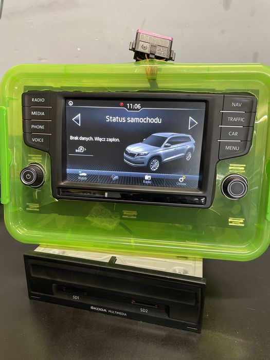 Nawigacja MIB Skoda Carplay, Android Auto, MIB2, SmartLink