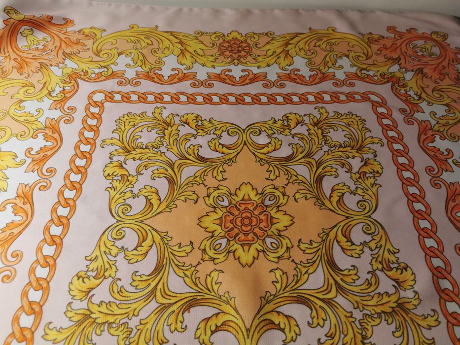 Apaszka pudrowy róż nowa