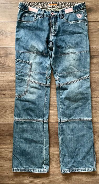 spodnie motocyklowe Damskie Jeans  Ixon Oxyd E4532F