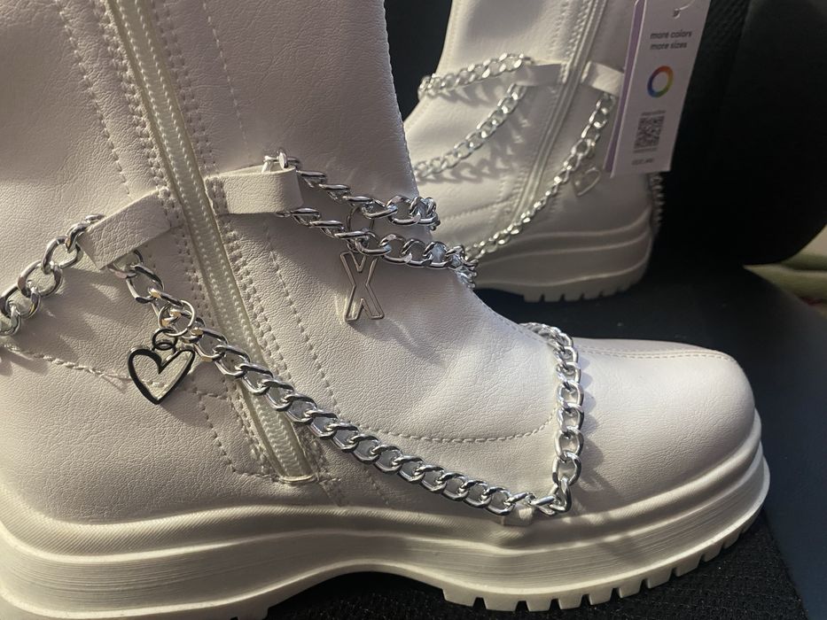 DeeZee buty trapery Roxi 39 biale