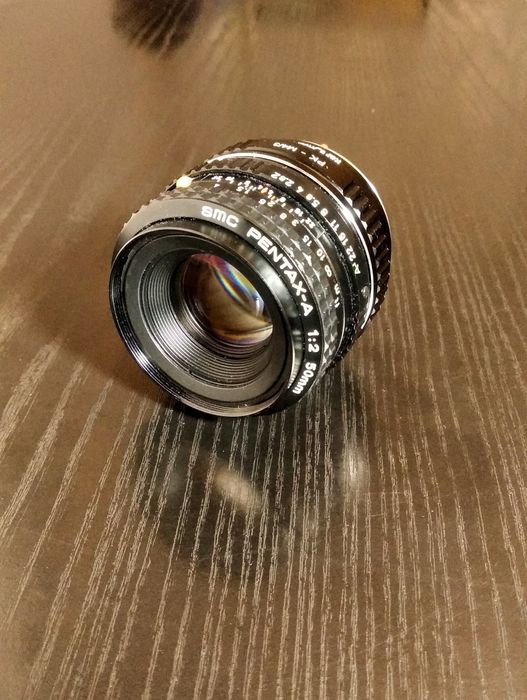 Obiektyw Pentax 50mm f2 SMC. Micro 4/3, MFT