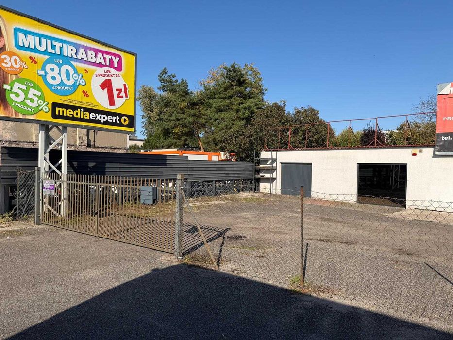 Plac 1502 m² z budynkiem i parking do podnajęcia, Łódź, Towarowa 15 - Widok 5