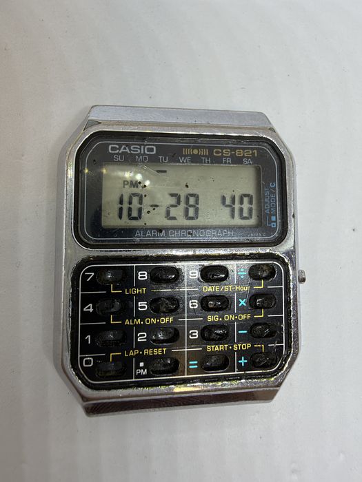Casio CS-821 moduł 231 Vintage Calculator Japan – na części