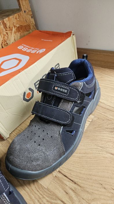 Base buty BHP robocze skorzane