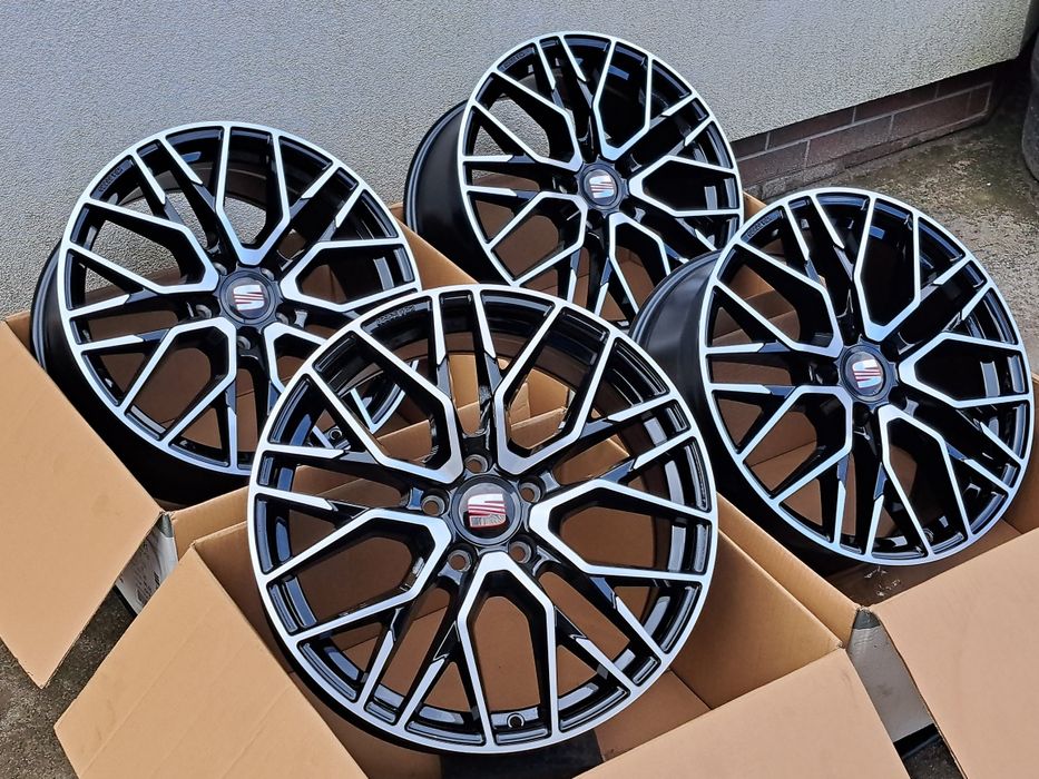 Alufelgi SEAT 18 5x112 Leon Exeo Altea Toledo Freetrack Ateca CA20 CNC