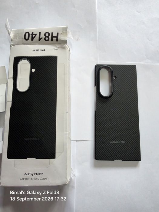 Etui carbon shield Samsung dla Samsung Galaxy Z Fold7