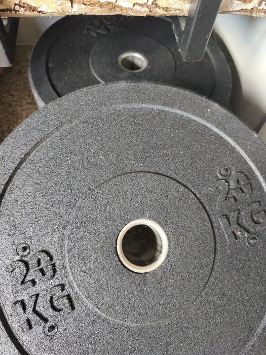 Talerz bumper obciążenie 20kg 2 sztuki