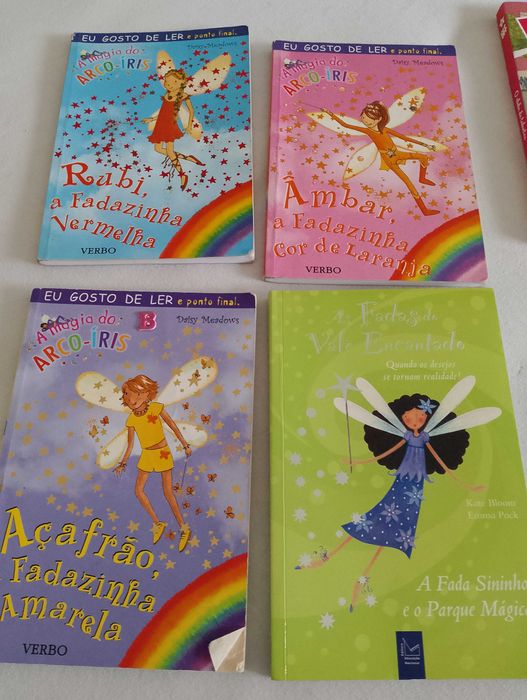 Coleção de livros infantis juvenis Fadazinha Aventura e BFF