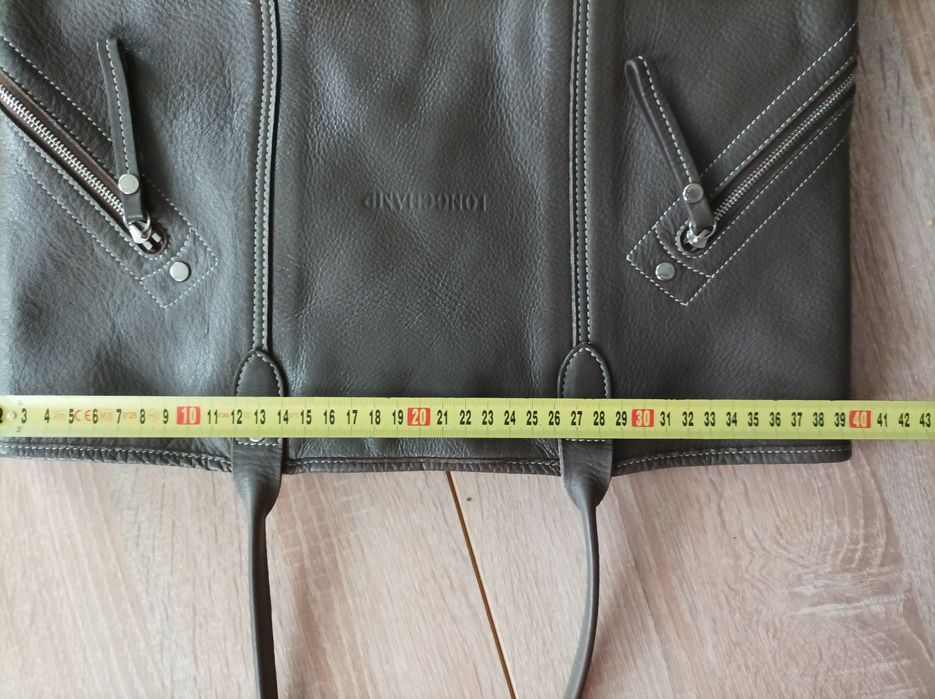 Longchamp torebka skórzana