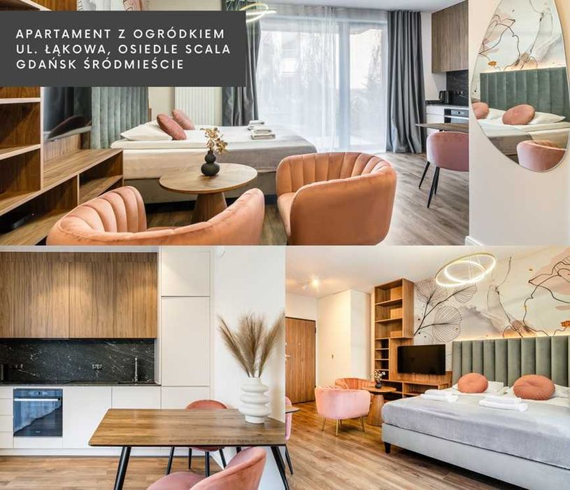 Apartament z ogródkiem, ul. Łąkowa, Osiedle Scala Gdańsk Śródmieście