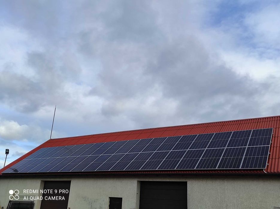 Instalacja fotowoltaiczna, fotowoltaika 20kW z montażem i gwarancją.
