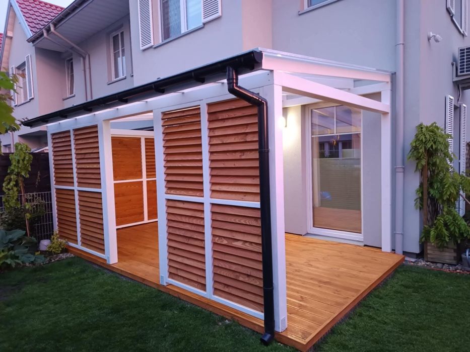 Zapisy 2026 Tarasy zadaszenia pergola żaluzje