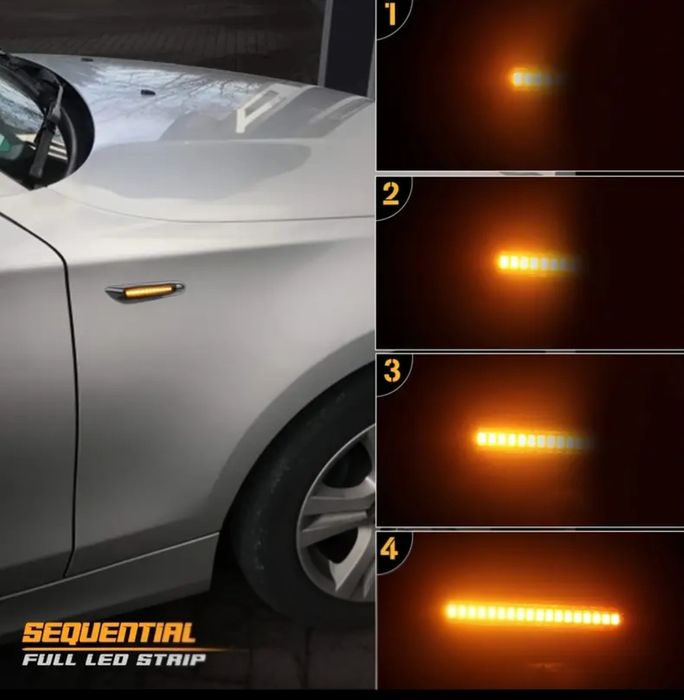 Piscas laterais para bmw