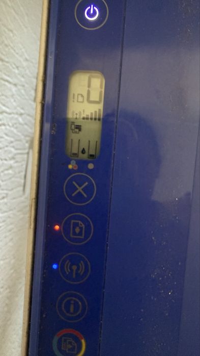 Impressora HP com cartucho
