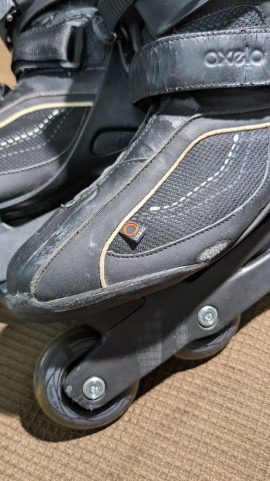 OXELO Inline Skates – Size 42.5 + Wrist Protectors + Carry Bag64354261636609122