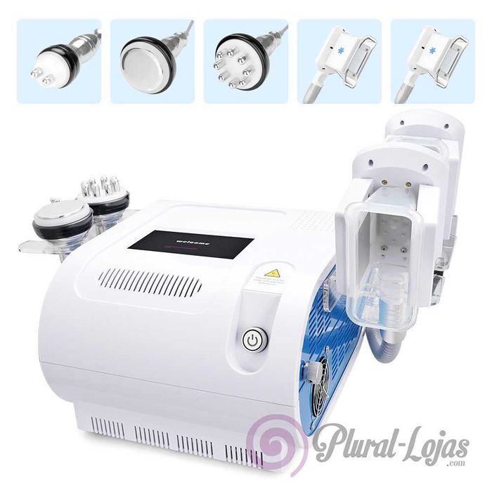 CRIOLIPOLISE DUPLA + Cavitação 60 Watts + RadioFrequencia 150 watts