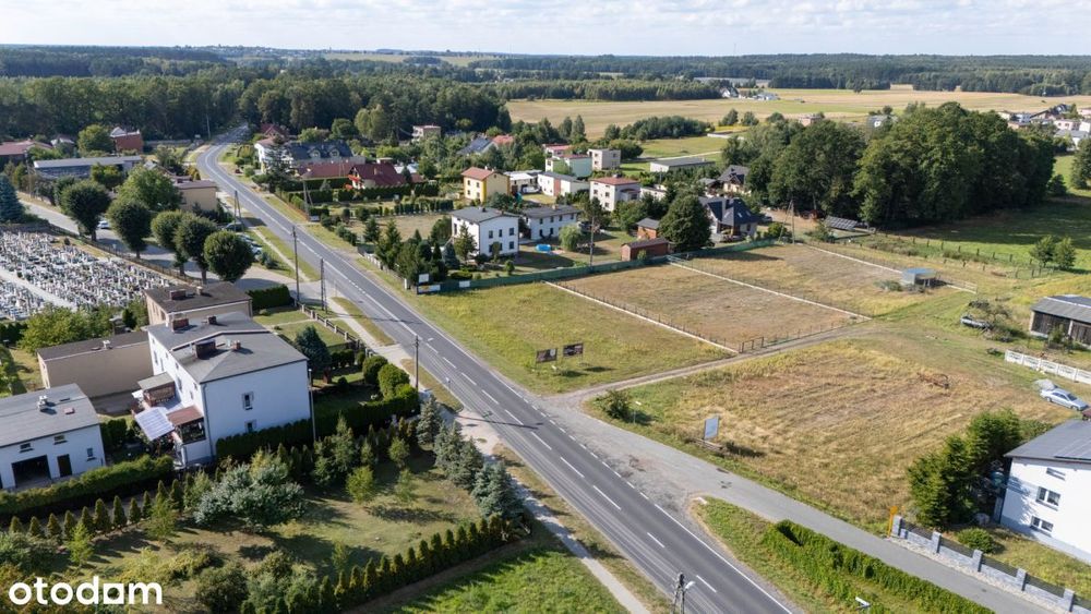 Działka budowlana Strzebiń 1254m2