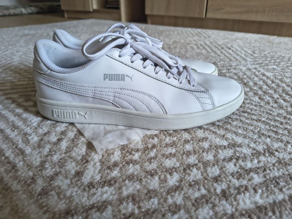 Кеди PUMA Rickie Classic білі чоловічі 43 розмір натуральна шкіра