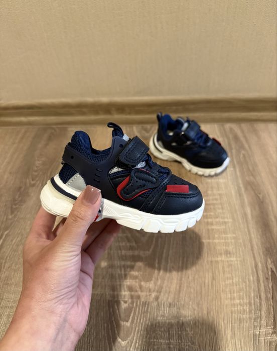 Кроссовки весна кросівки сині синие на мальчика 20 21 22 23 24 25 26