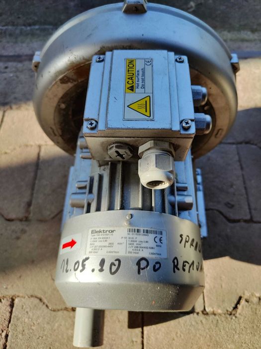 Wentylator boczno-kanałowy 1.3kw 220/380V