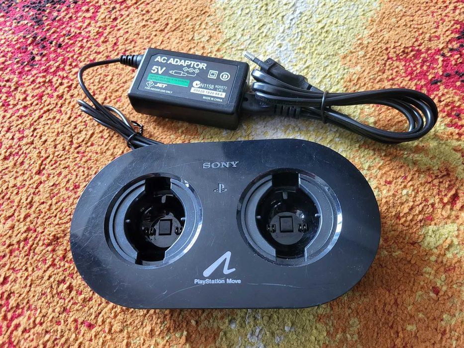 Oryginalna Ładowarka Stacja Ładująca PS MOVE PS3 PS4 Charging Station, Skup/Sprzedaż
