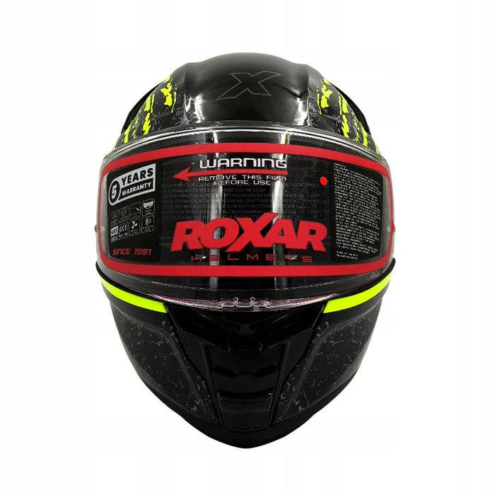 Kask integralny Roxar Bayamo Evo Toxic rozmiar Xl 5 lat gwarancji