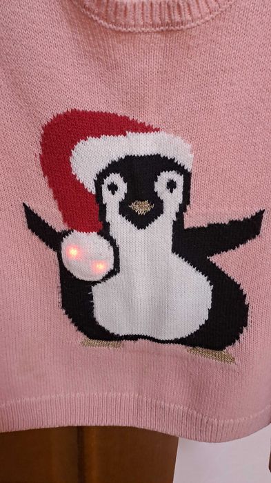 Новорічні теплі светери на дівчинку