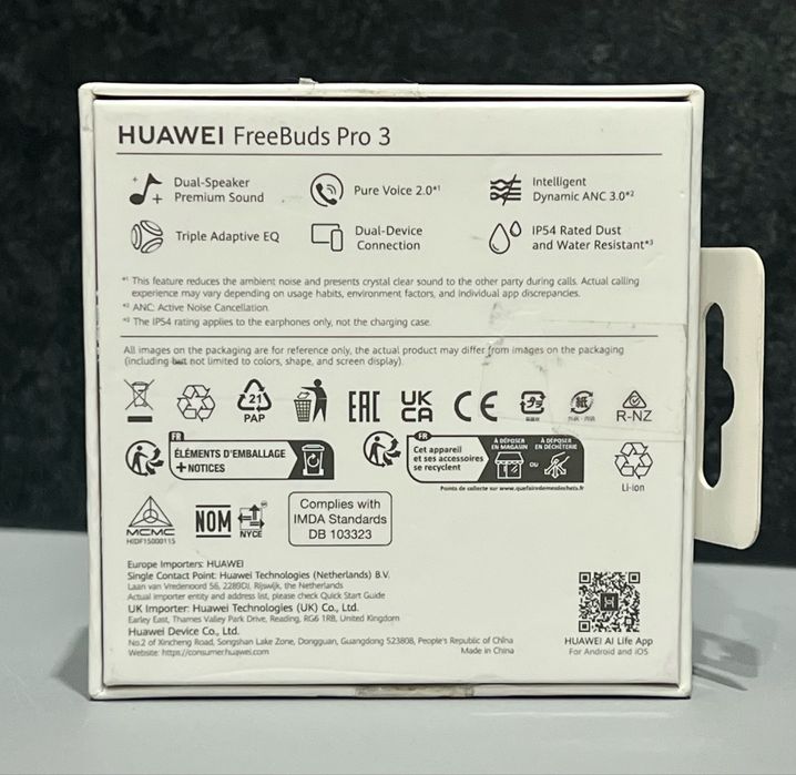 Навушники Huawei FreeBuds Pro 3 Silver Frost